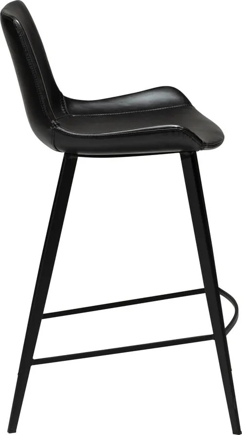 Черен бар стол от изкуствена кожа DAN-FORM Дания , височина 91 cm Hype - DAN-FORM Denmark