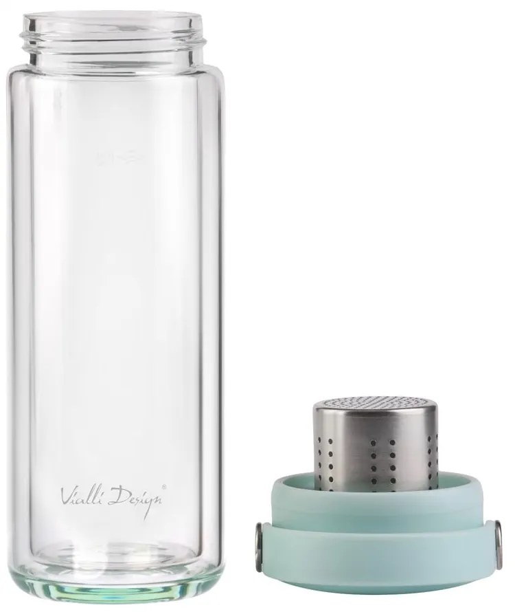 Стъклена бутилка мента 350 ml Fuori – Vialli Design