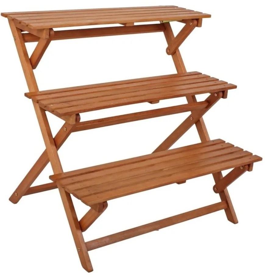 Стойка за саксия от евкалипт ADDU Ordeble - Garden Pleasure