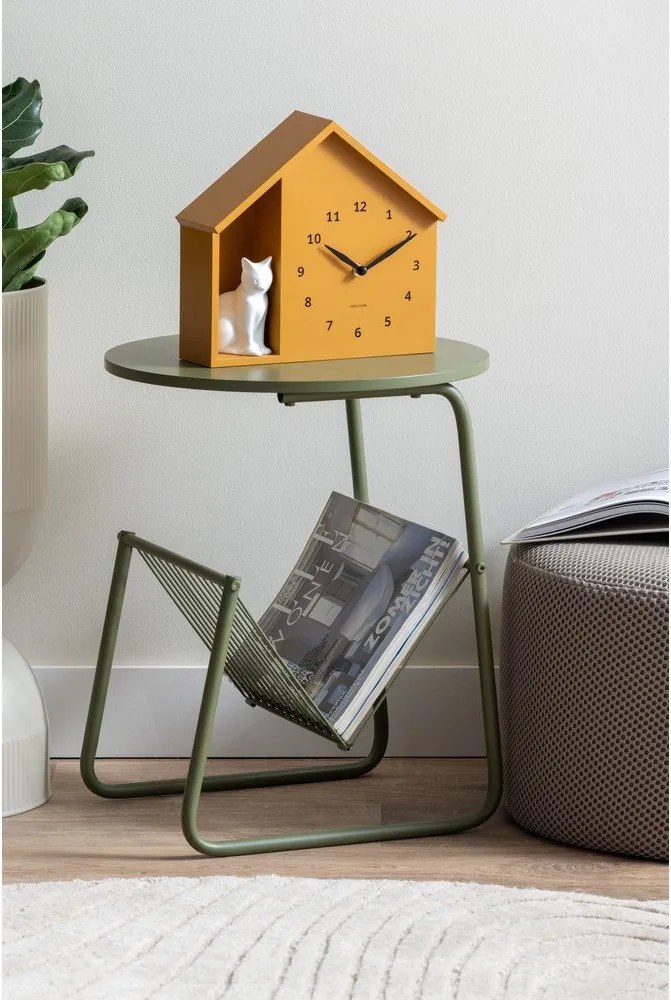 Метална кръгла странична масичка ø 40 cm Riqueza Revista – Leitmotiv