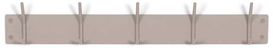 Кафяво-сива метална стенна закачалка 70 cm Fusion – Spinder Design