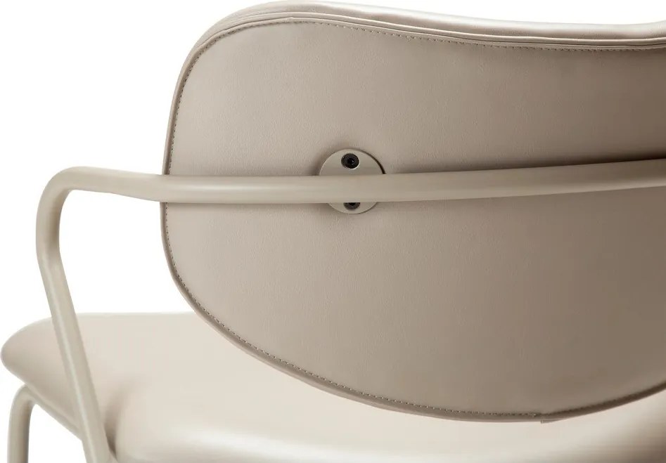 Бежов фотьойл от изкуствена кожа Zed - DAN-FORM Denmark