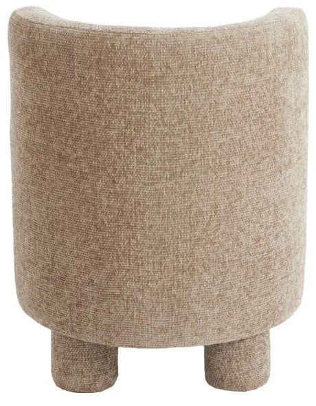 Светлокафяво кресло Kamova – Light & Living