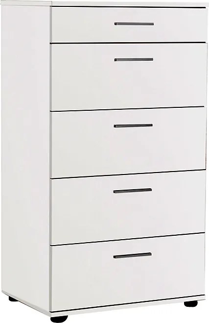 Комод Trendline в бял цвят 60x44x108см.