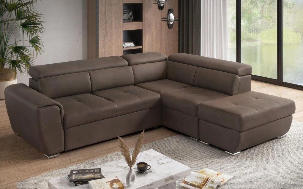 Разтегателен ъглов диван Хардо