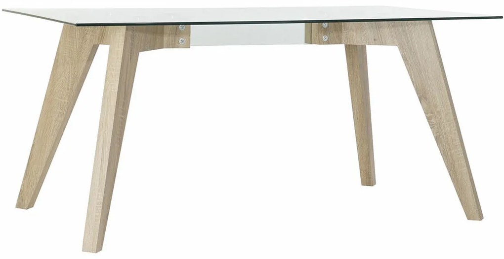 Трапезна маса DKD Home Decor Кристал Дървен MDF 160 x 90 x 75 cm
