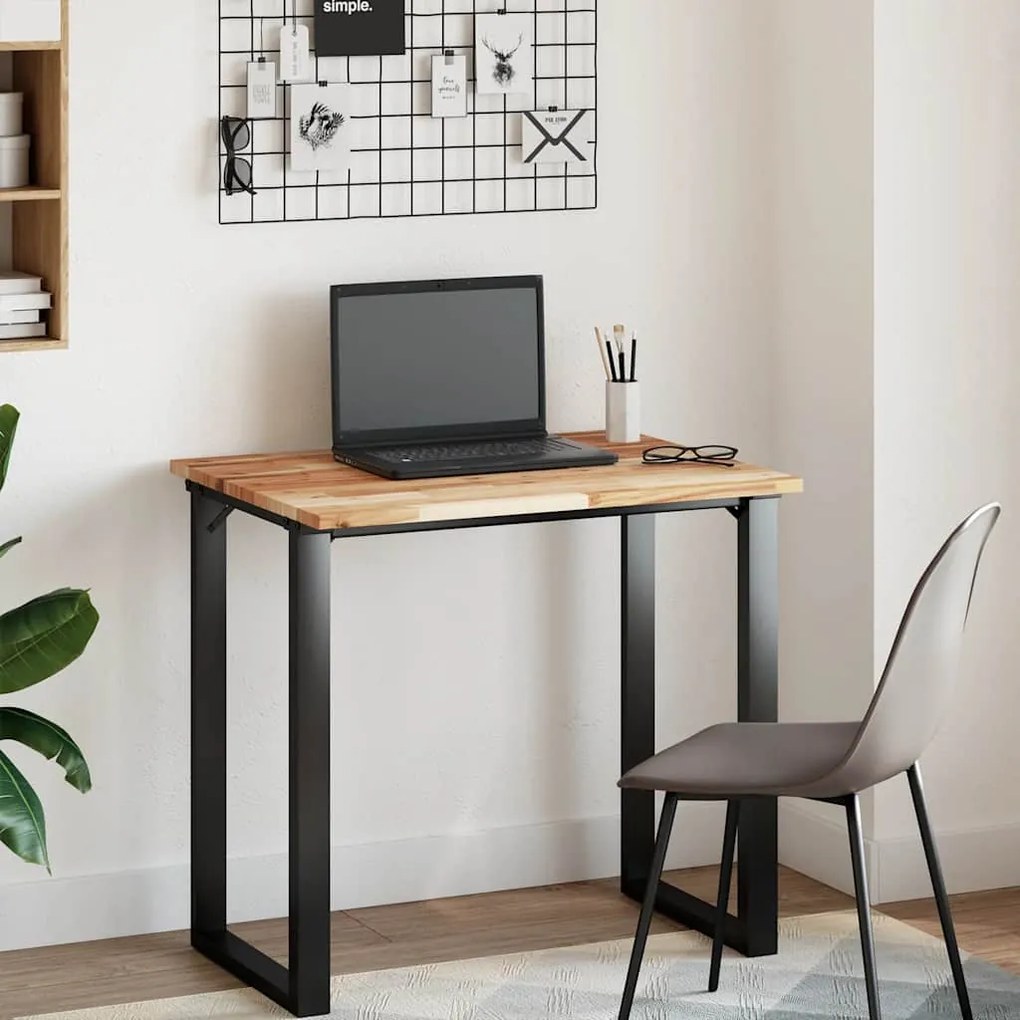 3279754 vidaXL Плот за бюро, маслен финиш, 100x60x2 см, масивно дърво акация