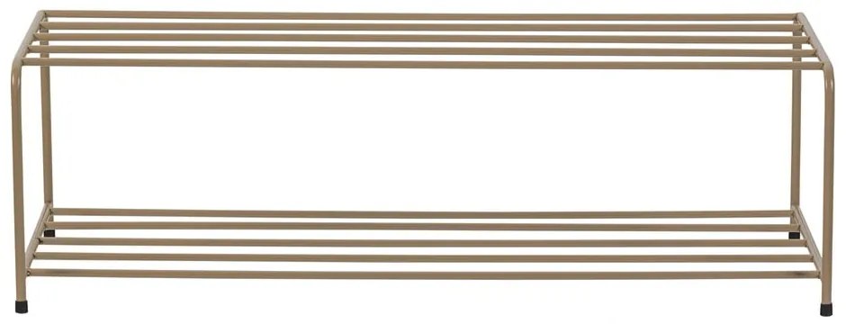 Светлокафяв метален рафт за обувки Josse - WOOOD