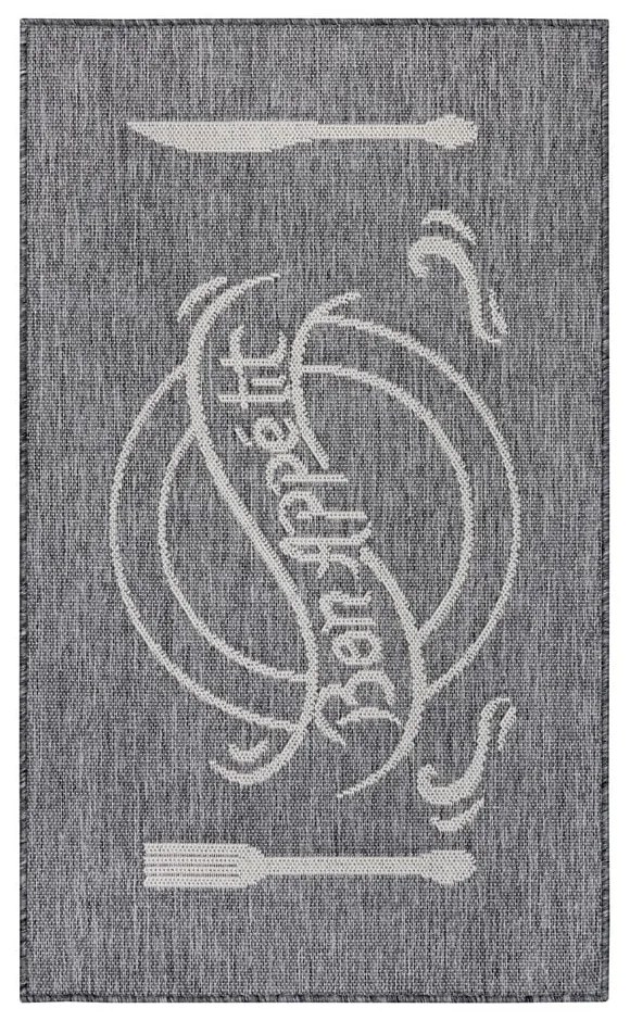 Сиво-бежов килим 92x150 cm Cucina – Hanse Home