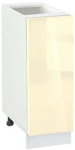 Долен шкаф МДФ Глосмакс 250(25см) Бял