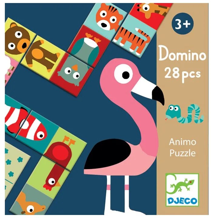 Djeco - Домино Animo Puzzle DJ08165G