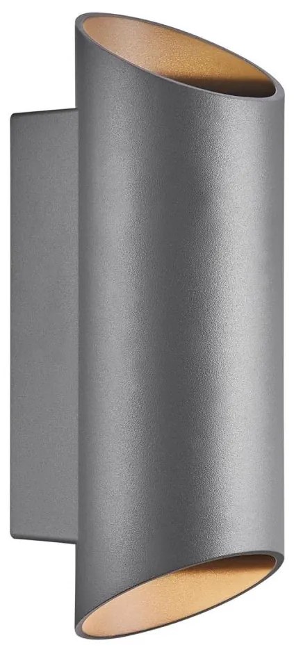 Nordlux - Екстериорен аплик NICO 2xGU10/35W/230V IP54 антрацит