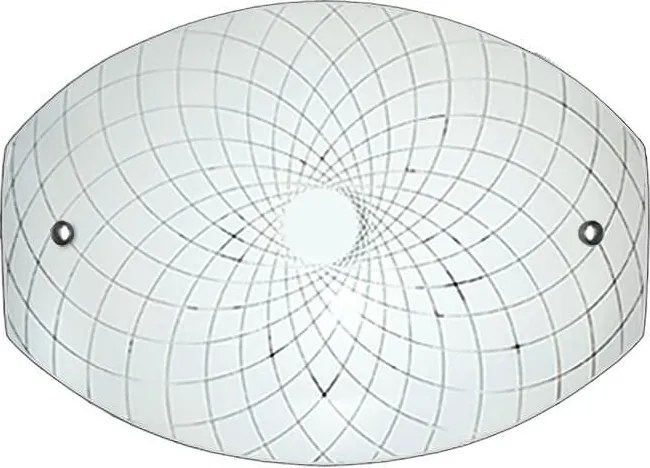 Аплик БЮТИ LED, 285x200, бял гланц, 6W, 4000K