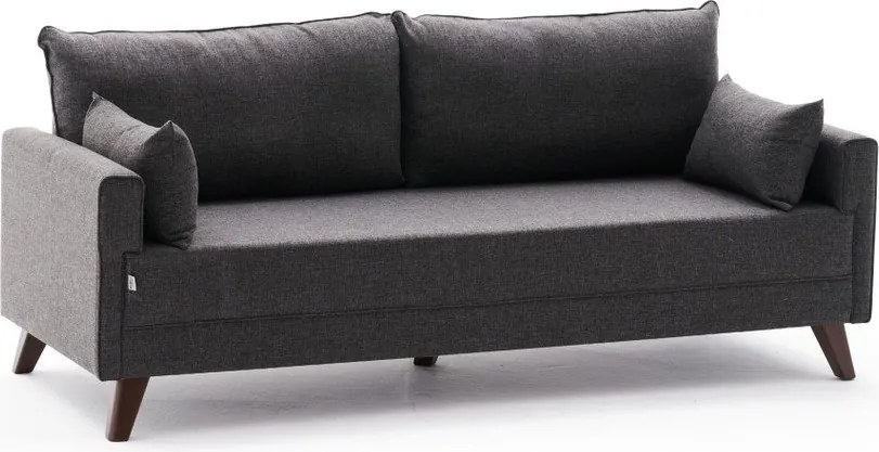 Антрацитен диван 208 cm Bella – Balcab Home