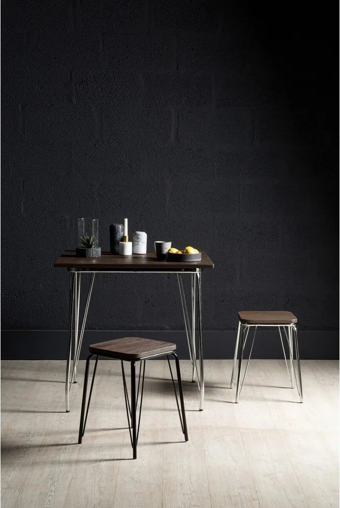 Трапезна маса от масивен бряст ø 80 cm District – Premier Housewares