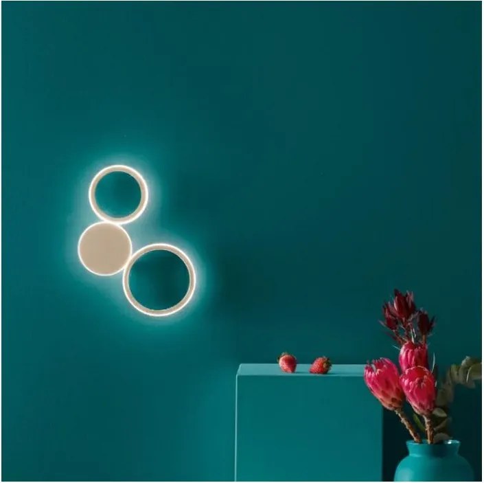 Ondaluce - LED стенен аплик POIS LED/20W/230V златист