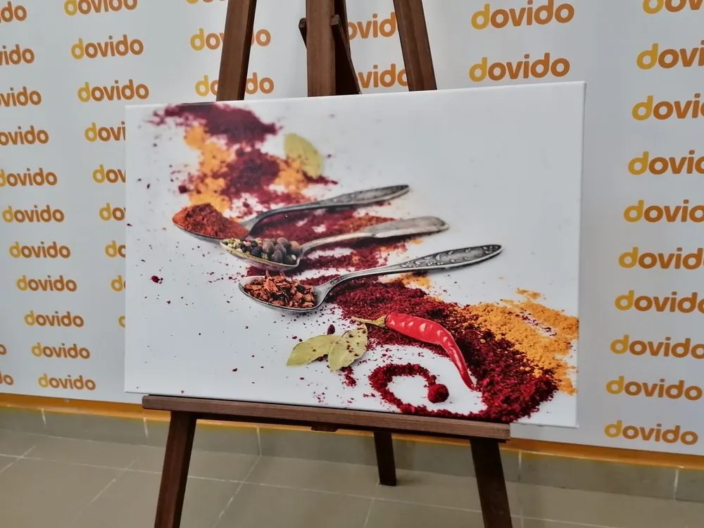 Картина на платно – Ароматна смес от подправки