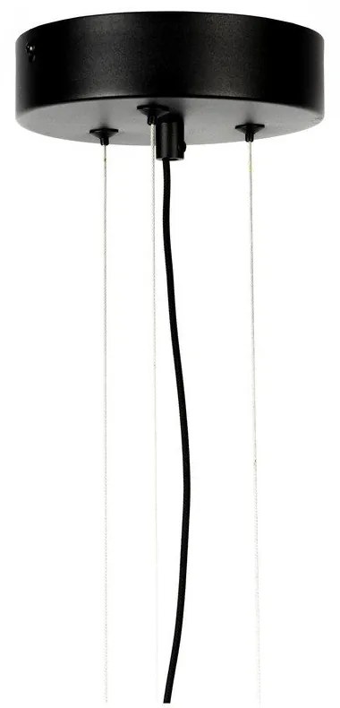 Черно LED осветително тяло с възможност за димиране ø 90 cm Spider - Zuiver