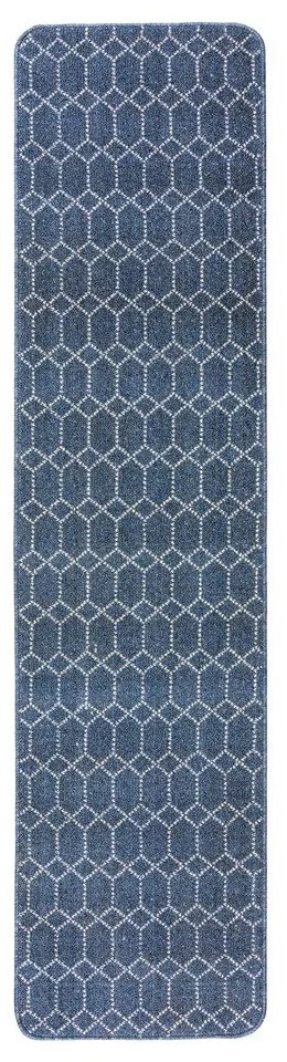 Тъмносиня пътека подходяща за пране 57x230 cm Argyll – Flair Rugs