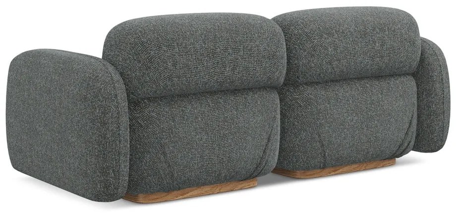 Сив модулен диван 190 cm Ailani – Makamii