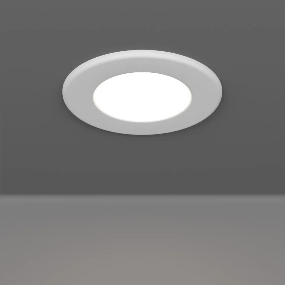 Eglo 901395 - Вградено LED осветително тяло FUEVA LED/3,7W/230V, Ø 8,8 см, бяло