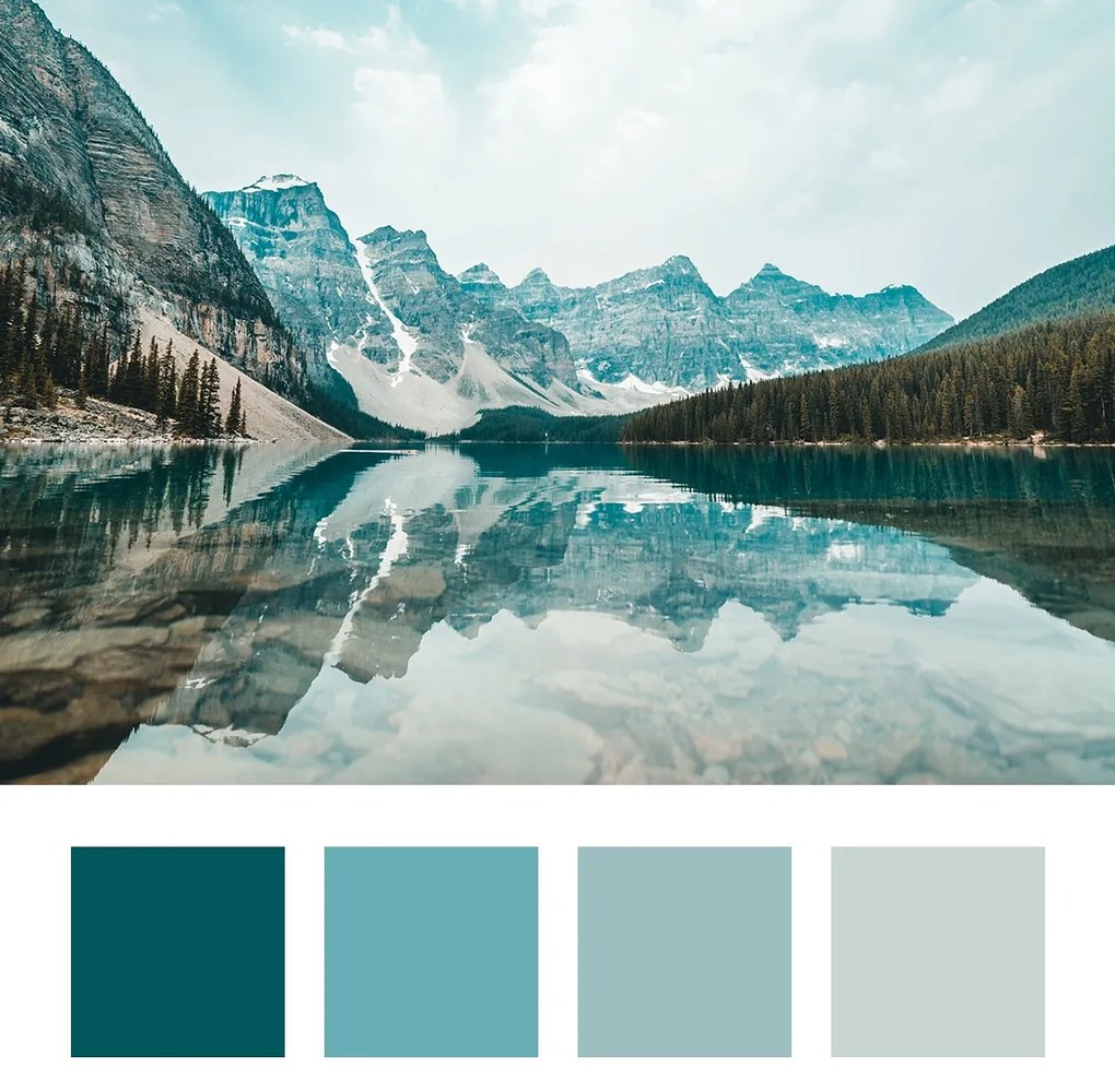 Фототапет езеро