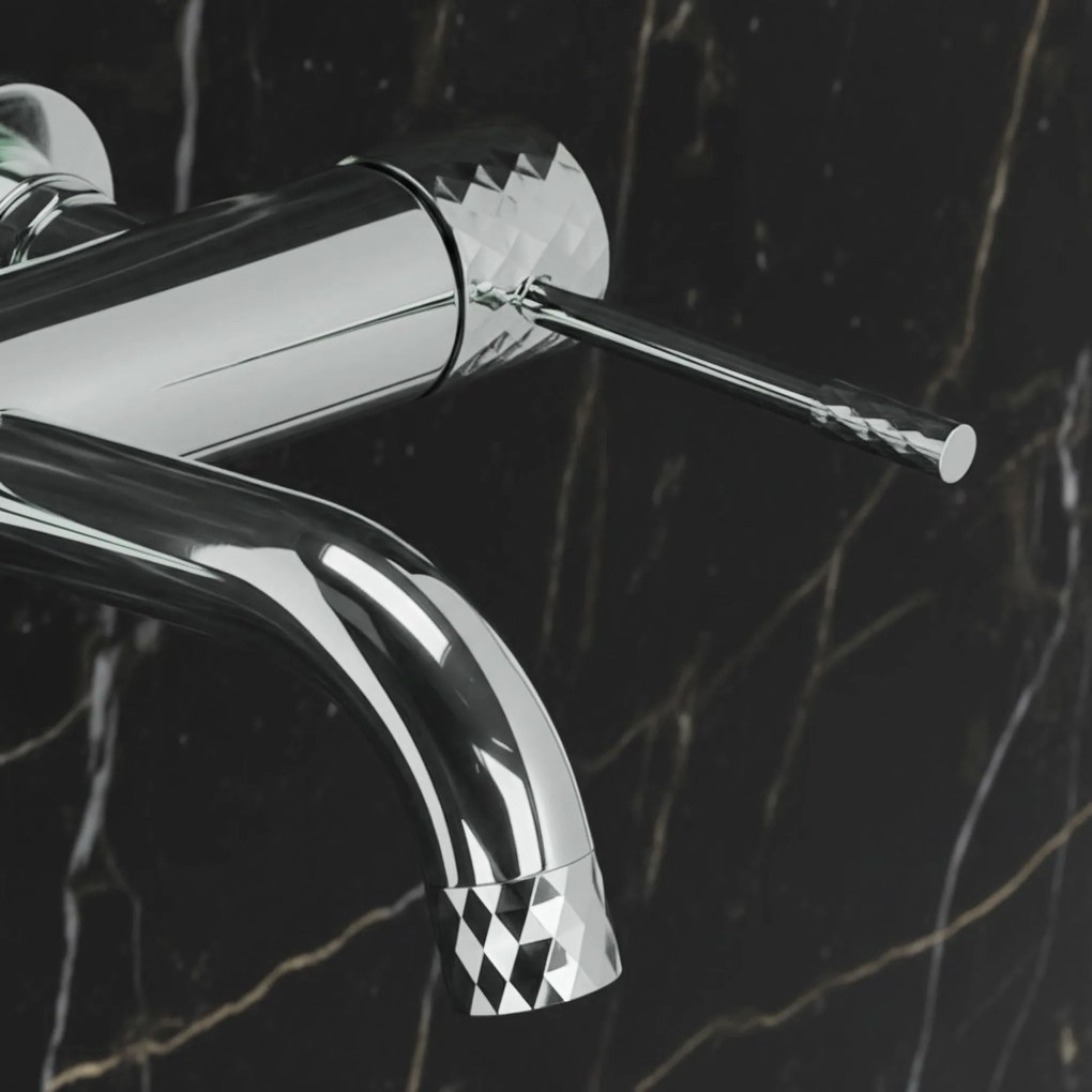Смесител за вана Rea Lungo Diamond Chrome