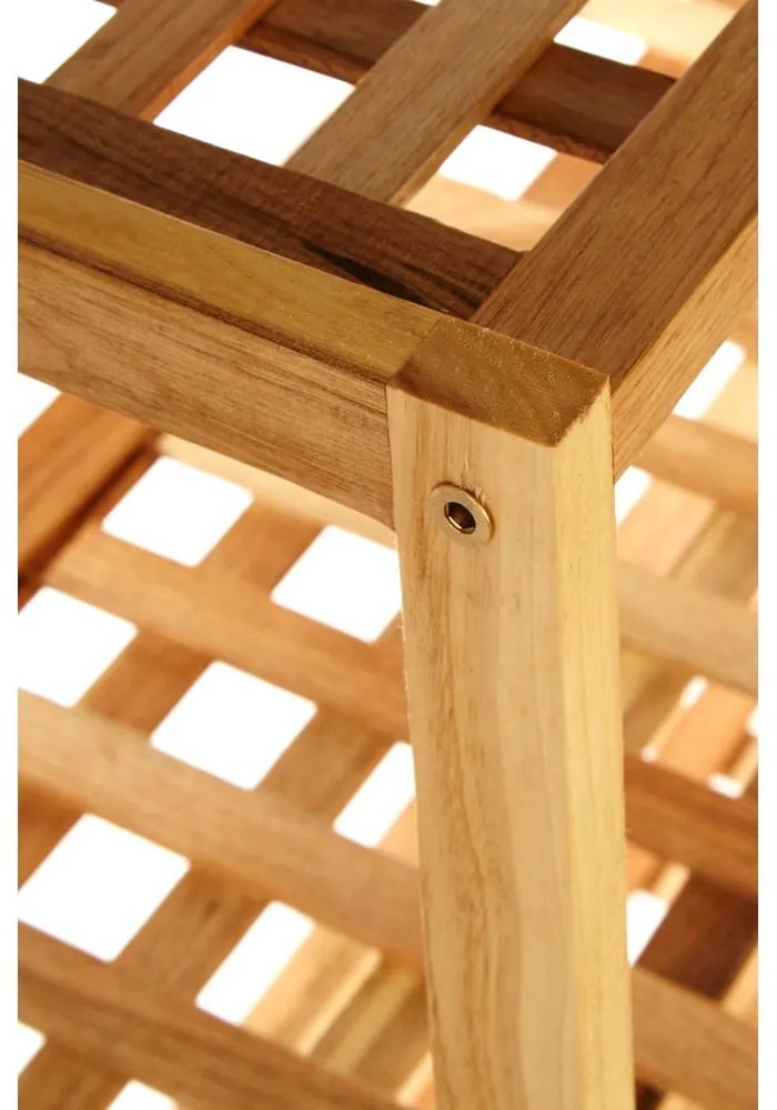 Стойка за обувки от масивен орех в естествен цвят – Premier Housewares