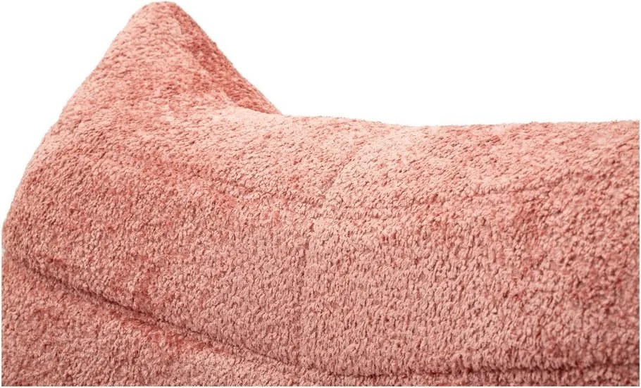 Розов пуф от букле Mask – Mauro Ferretti