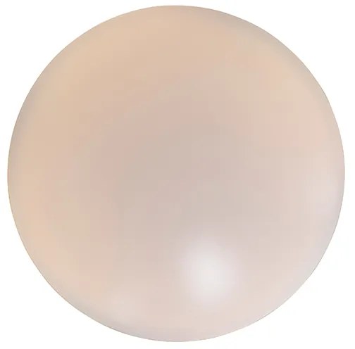 Интелигентна модерна таванна лампа бяла 38 см с LED и RGB - Iene