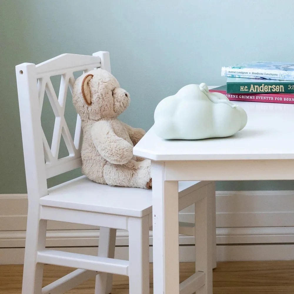 Детска нощна лампа в цвят мента Cloud Dusty Green – Cam Cam Copenhagen