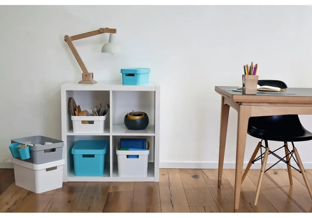 Бяла кутия за съхранение Simpla Infinity - Curver