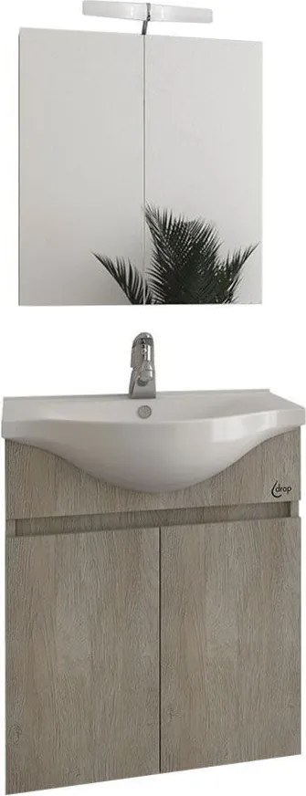 Комплект за баня Drop Fiore 55-Mpez Anoixto