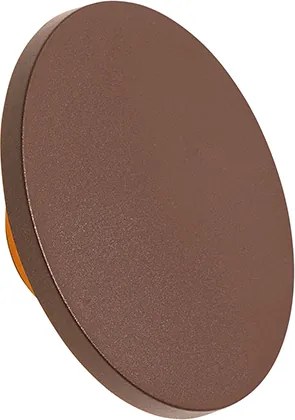 Модерна външна стенна лампа ръждяво кафява с LED IP54 - Skyf