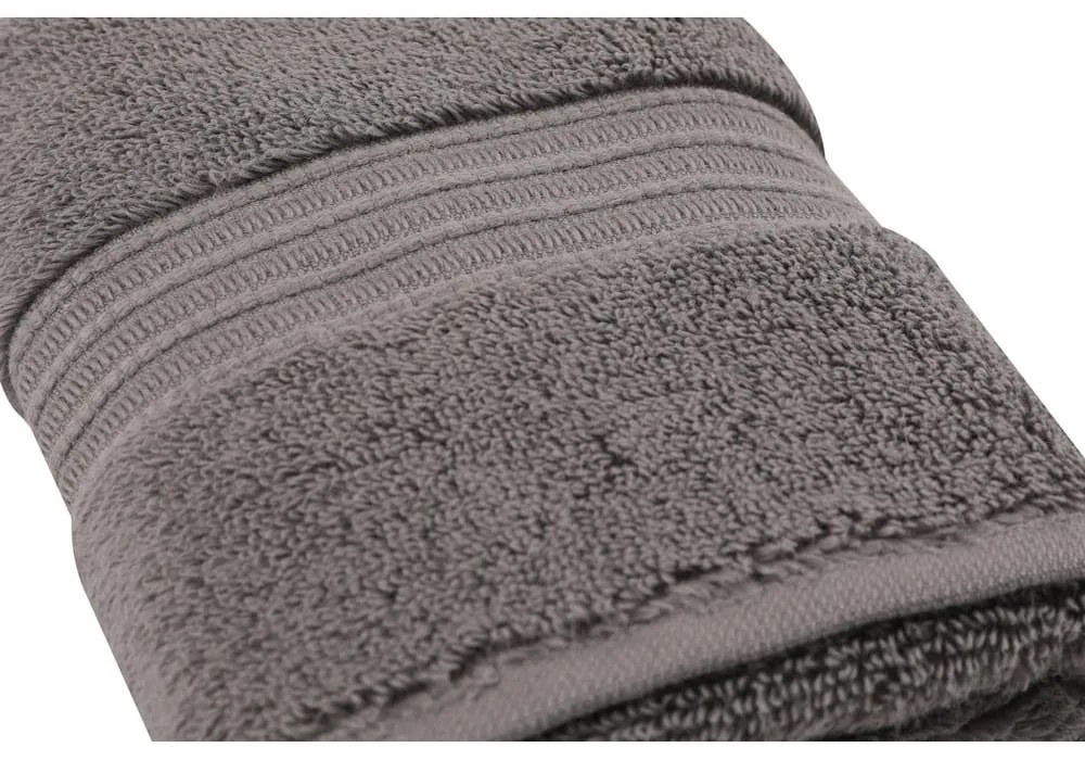 Тъмно сива памучна кърпа , 30 x 50 cm Chicago - Foutastic