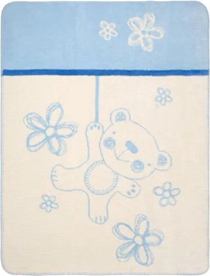 Baby Matex - Одеало Teddy 75/100 синьо 24