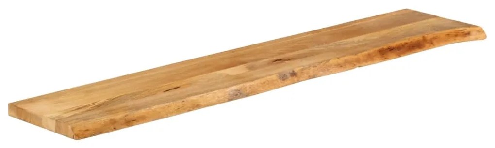 370424 vidaXL Плот за маса, жив ръб, 160x20x2,5 см, масивно дърво манго