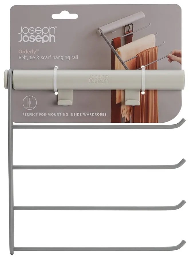 Метална закачалка за вратовръзки и колани Orderly – Joseph Joseph