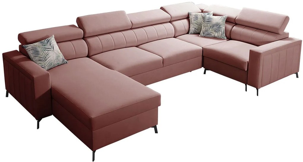 Ъглов диван Baltico V Maxi-Left-Roz