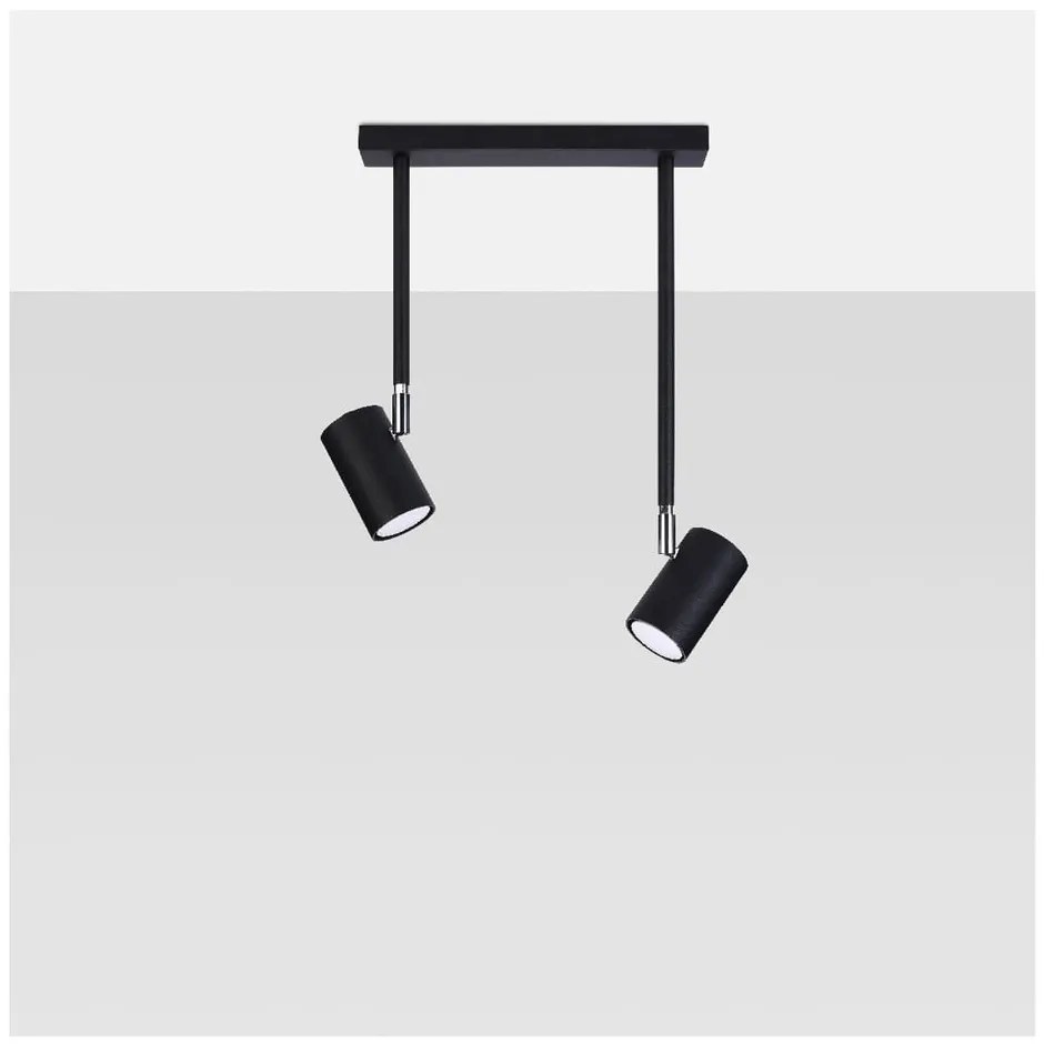 Черен прожектор 10x30 cm Jones – Sollux