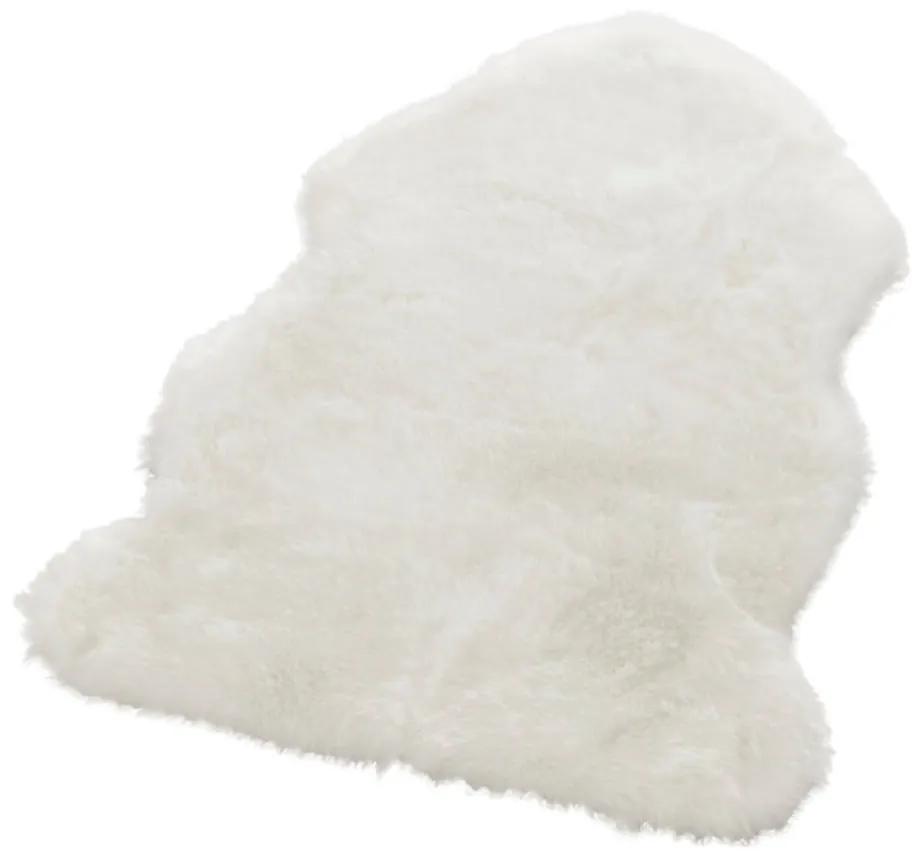 Бяла изкуствена кожа Soft, 120 x 170 cm Uni - Mint Rugs