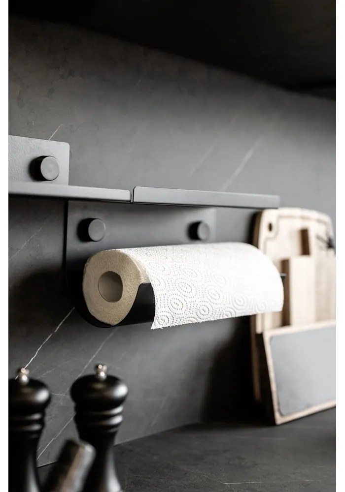 Самозадържащ се метален държач за кухненски кърпи Jet - Wenko