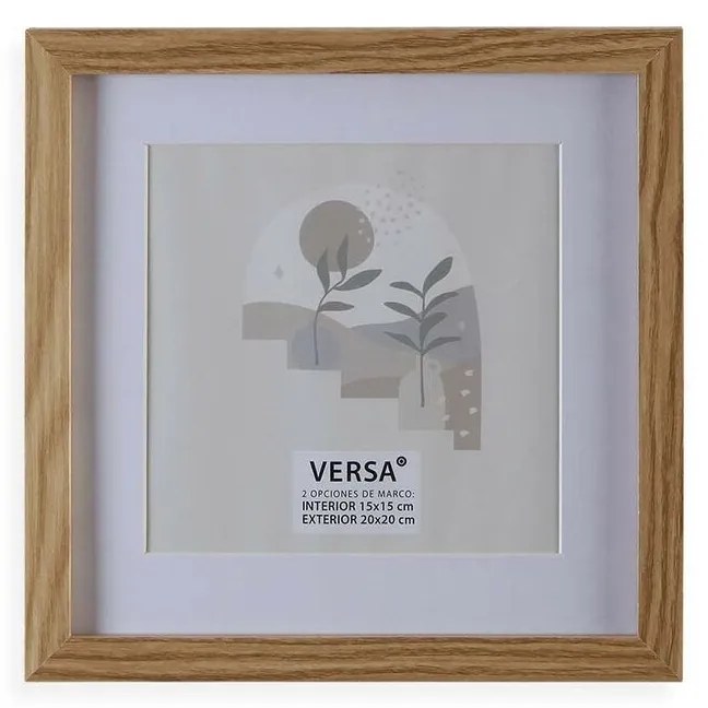 Рамка за снимки Versa Дървен MDF 1,2 x 22 x 22 cm