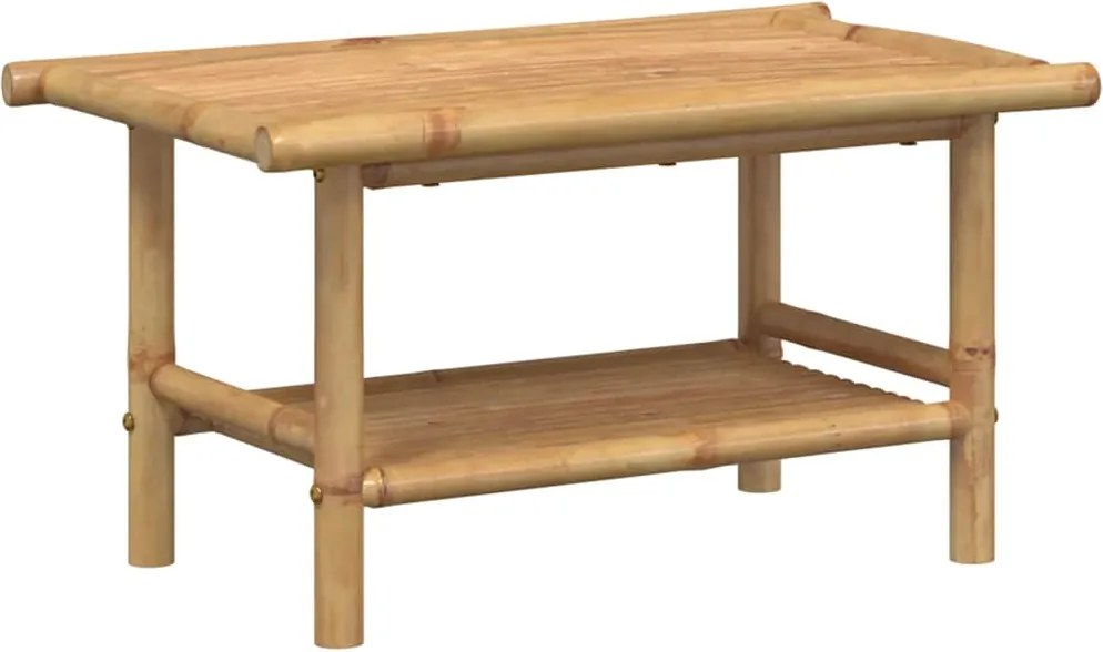 366472 vidaXL Маса за кафе 70x40x35 см бамбук