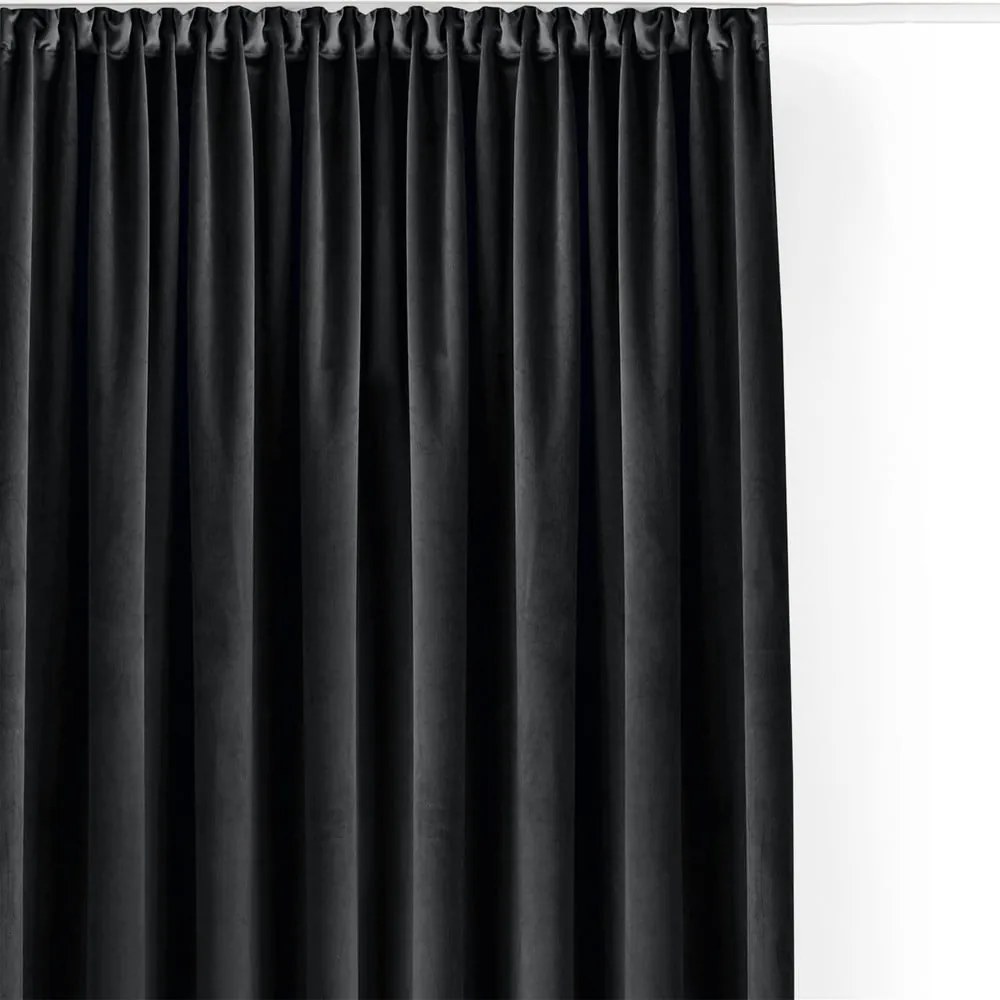 Черна затъмняваща завеса 400x225 cm Velto – Filumi