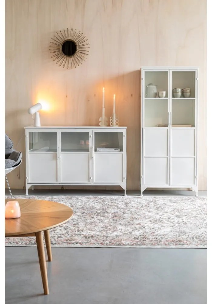 Бял метален шкаф 35x80 cm Miya - White Label