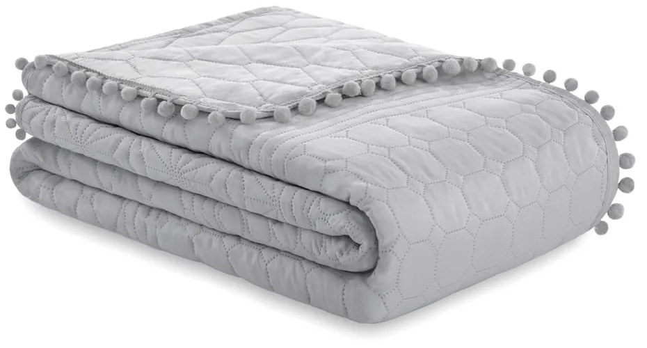 Светлосива покривка за легло , 200 x 220 cm Meadore - AmeliaHome