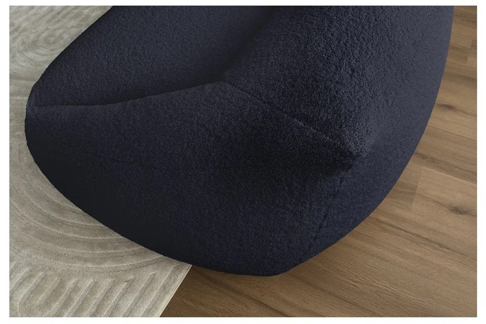 Тъмносин пуф Lilibet – Bobochic Paris