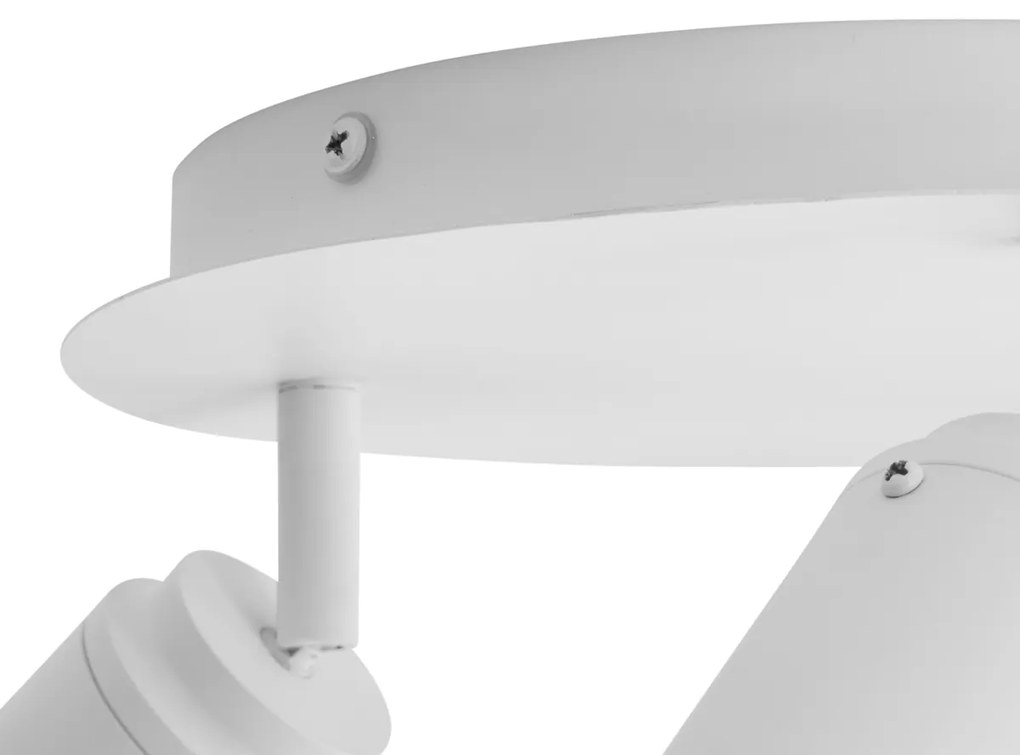 Модерен спот за баня бял 3 светлини IP44 - Ducha