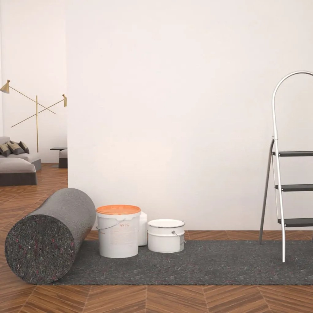 Sonata Неплъзгащо се бояджийско покривало, 2 бр, 50 м, 180 г/м², сиво